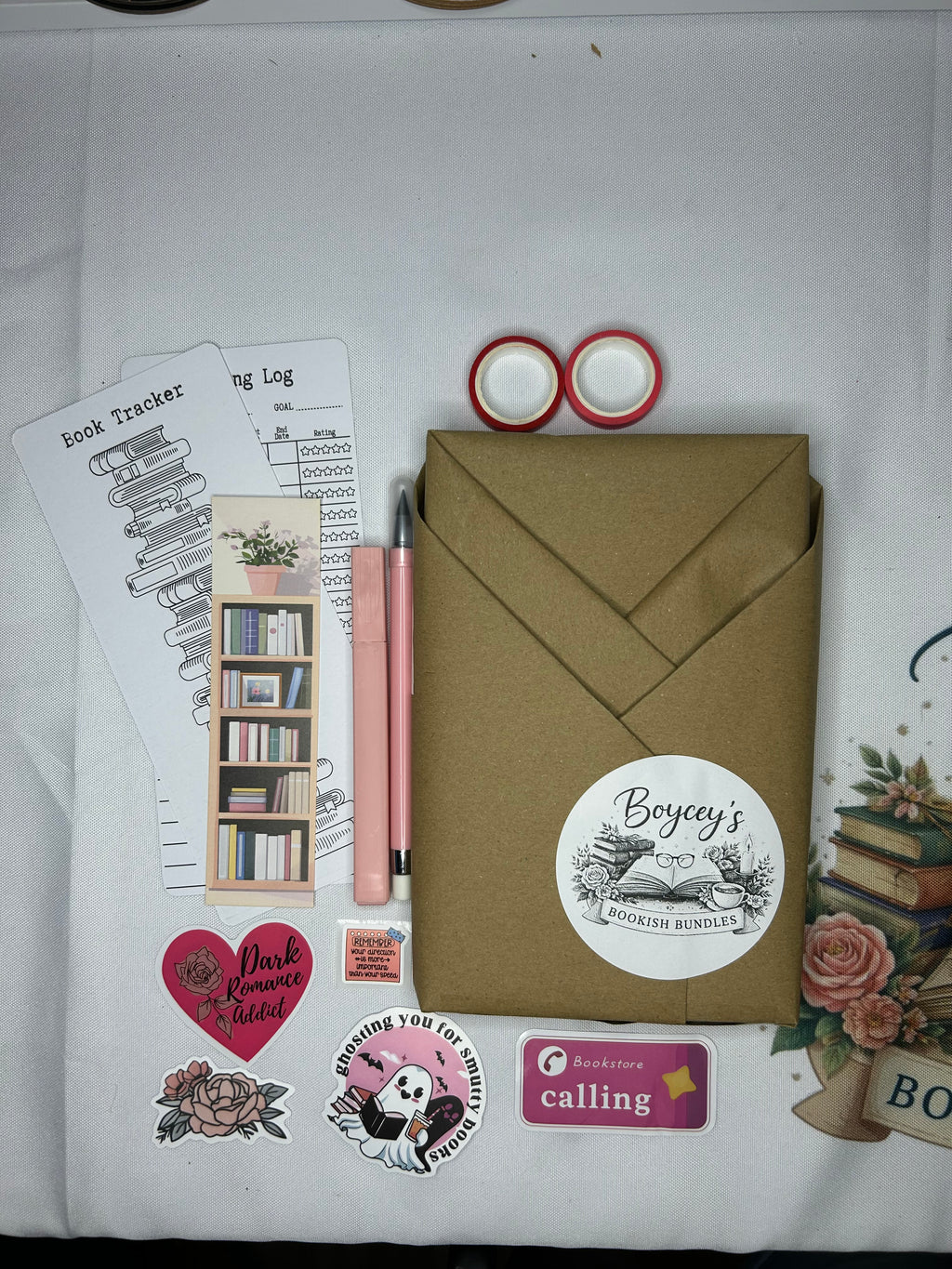 6 item - Basic bookish bundle