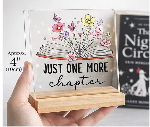 Book lover plaque