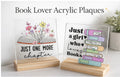 Book lover plaque