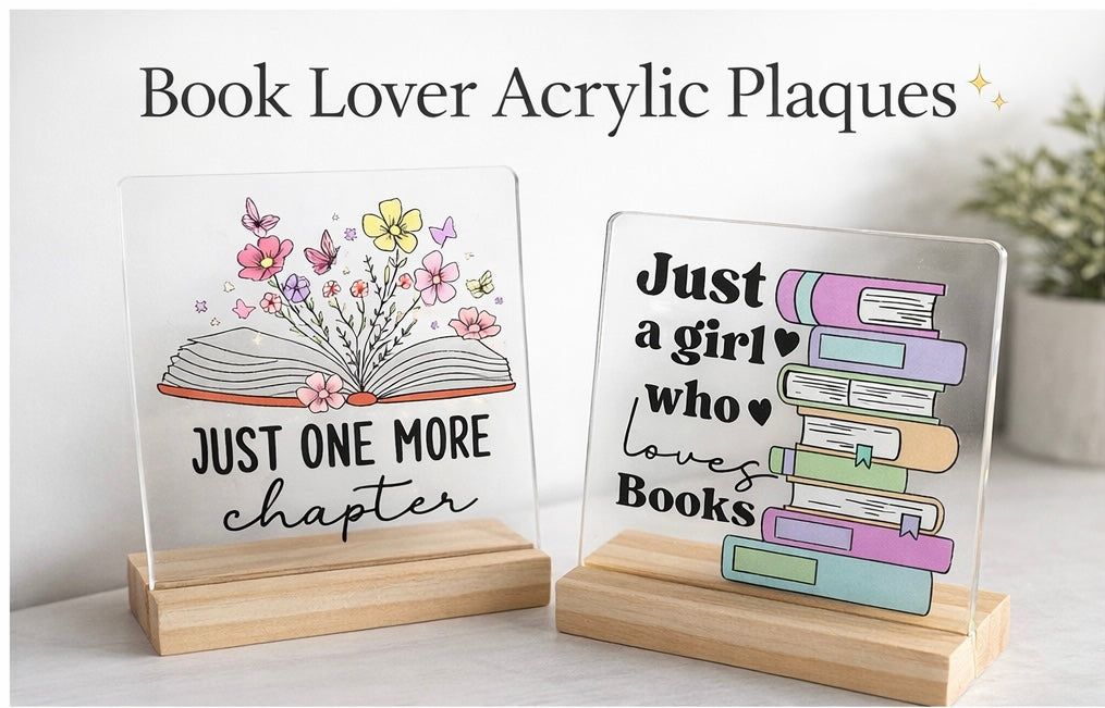 Book lover plaque