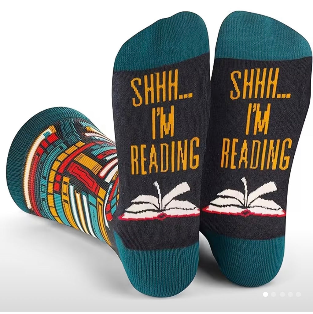 Book lover socks