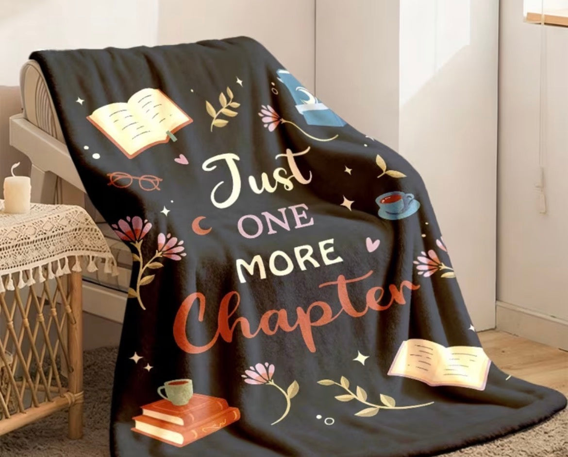 Book love reading blankets - 4 designs to choice from