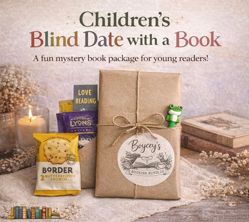 Children’s blind date with a pre loved book age 8+
