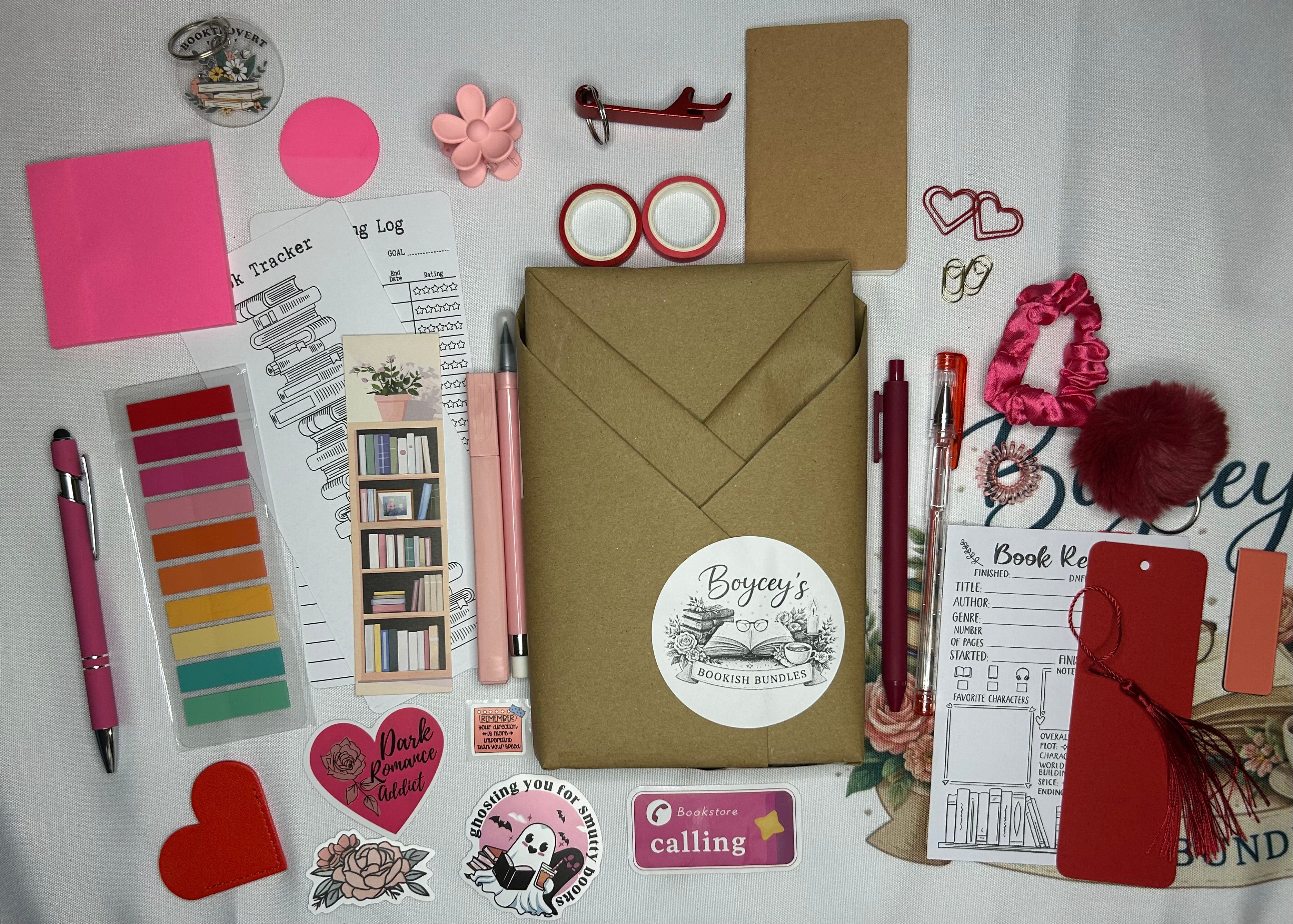 24 Item - Silver bookish bundle