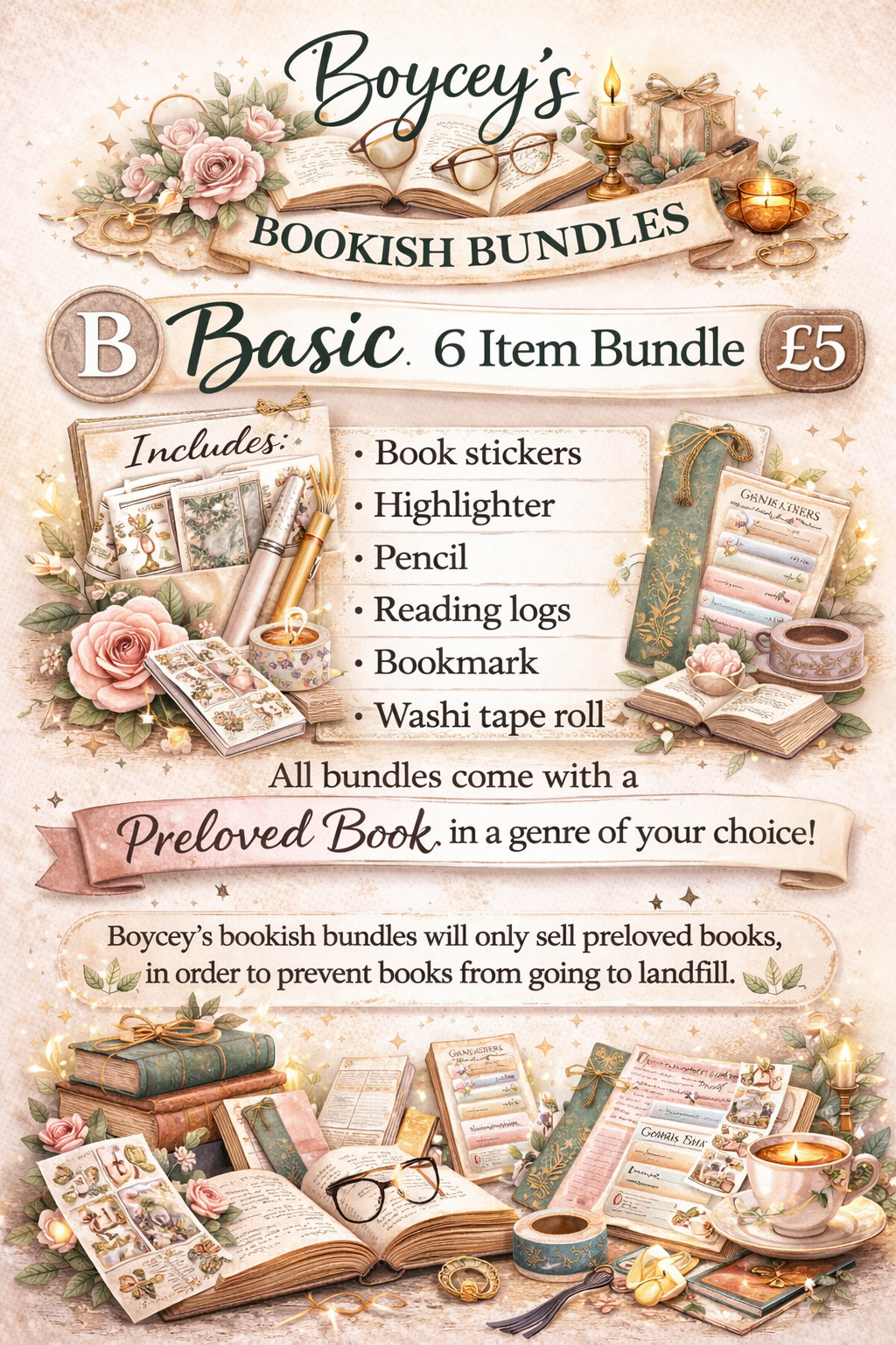 Basic bookish bundle