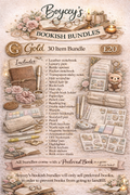 Gold bookish bundle