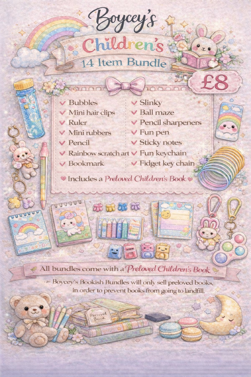 Children and Teen bookish bundle - age 8+