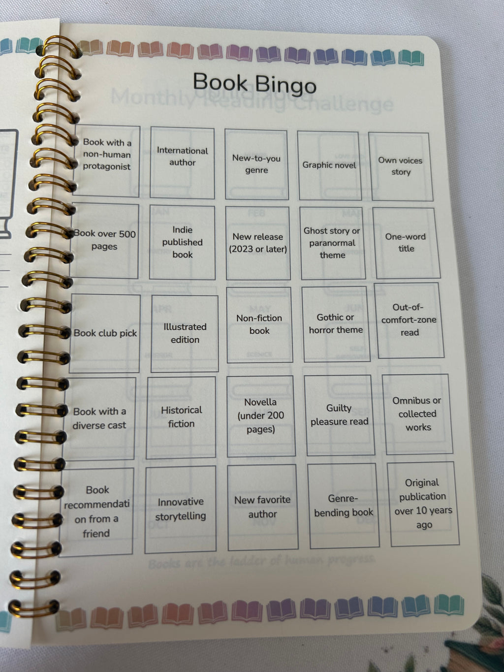 Reading Journal - Reading is a habit