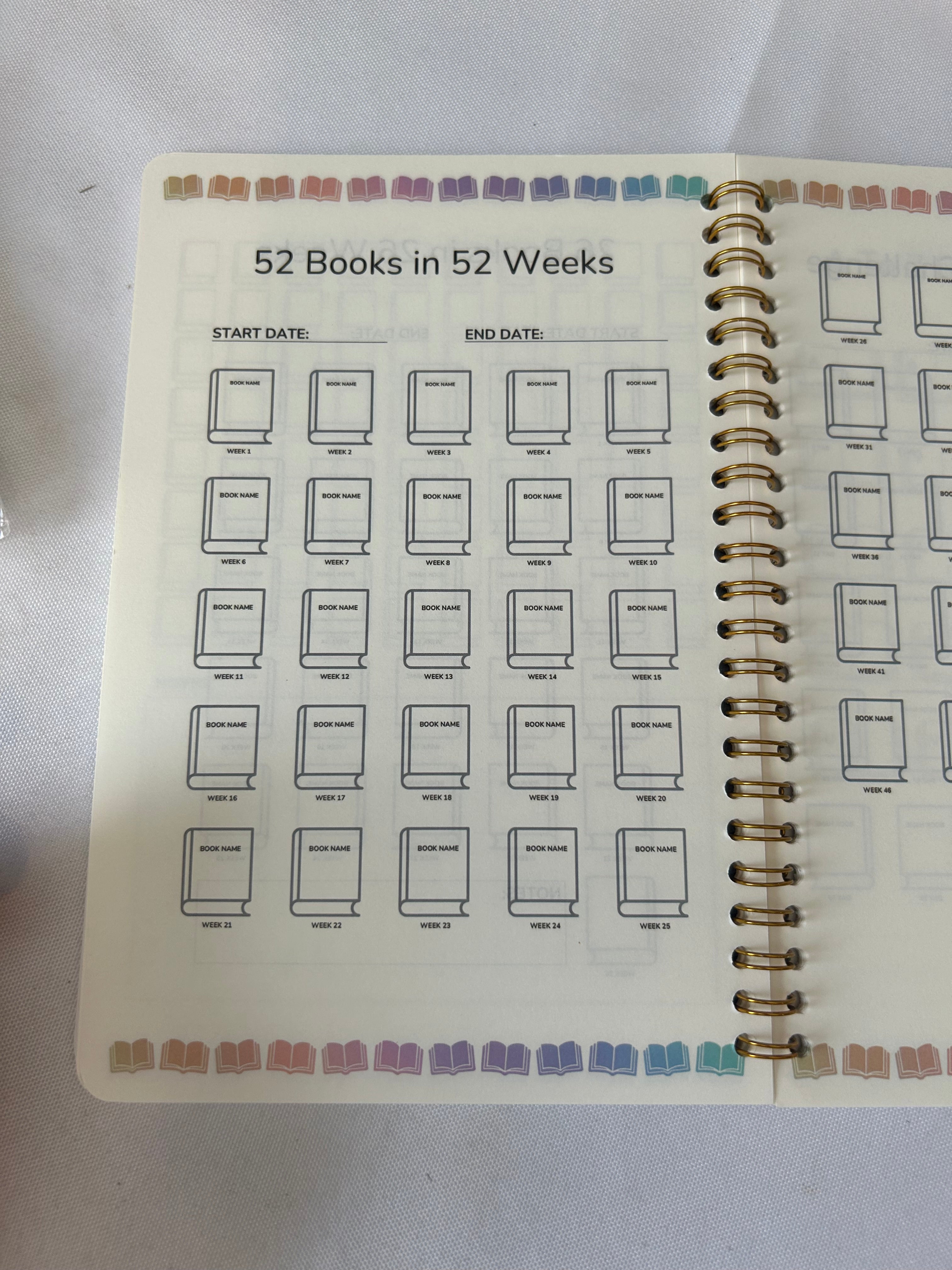 Reading Journal - Reading is a habit