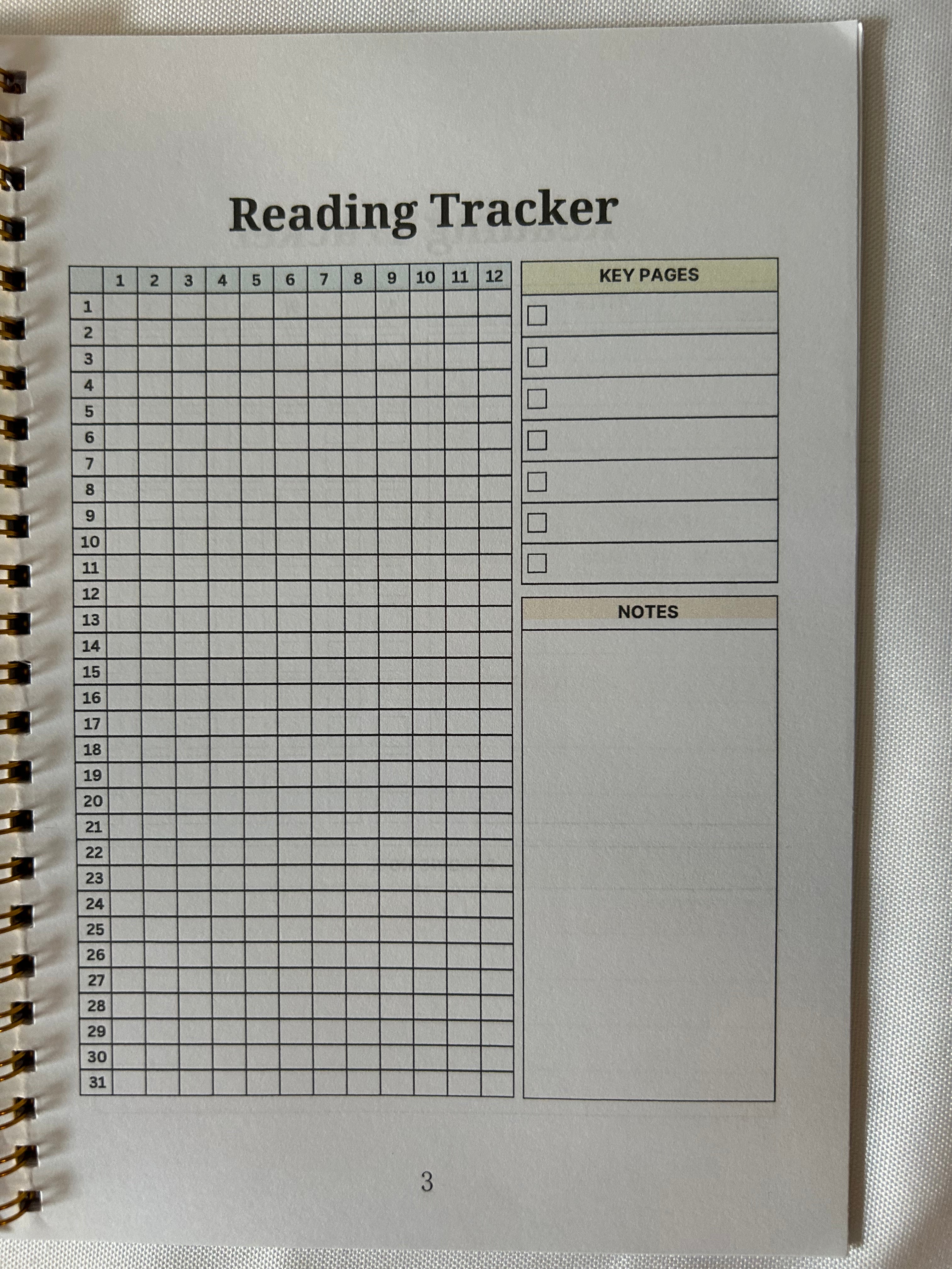 Reading Journal - Book lover design