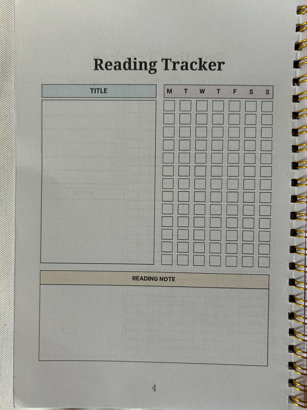 Reading Journal - Book lover design