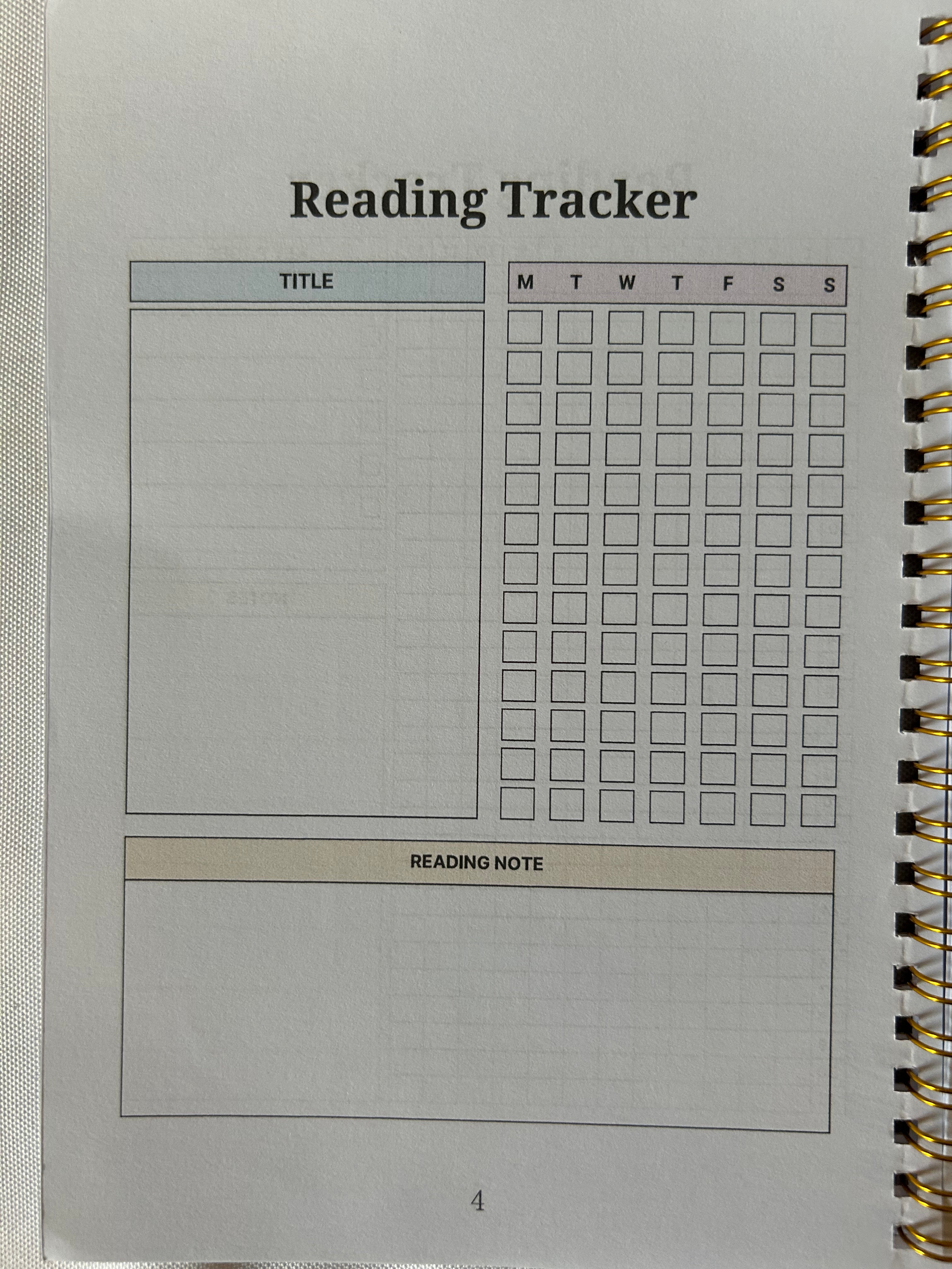 Reading Journal - Book lover design