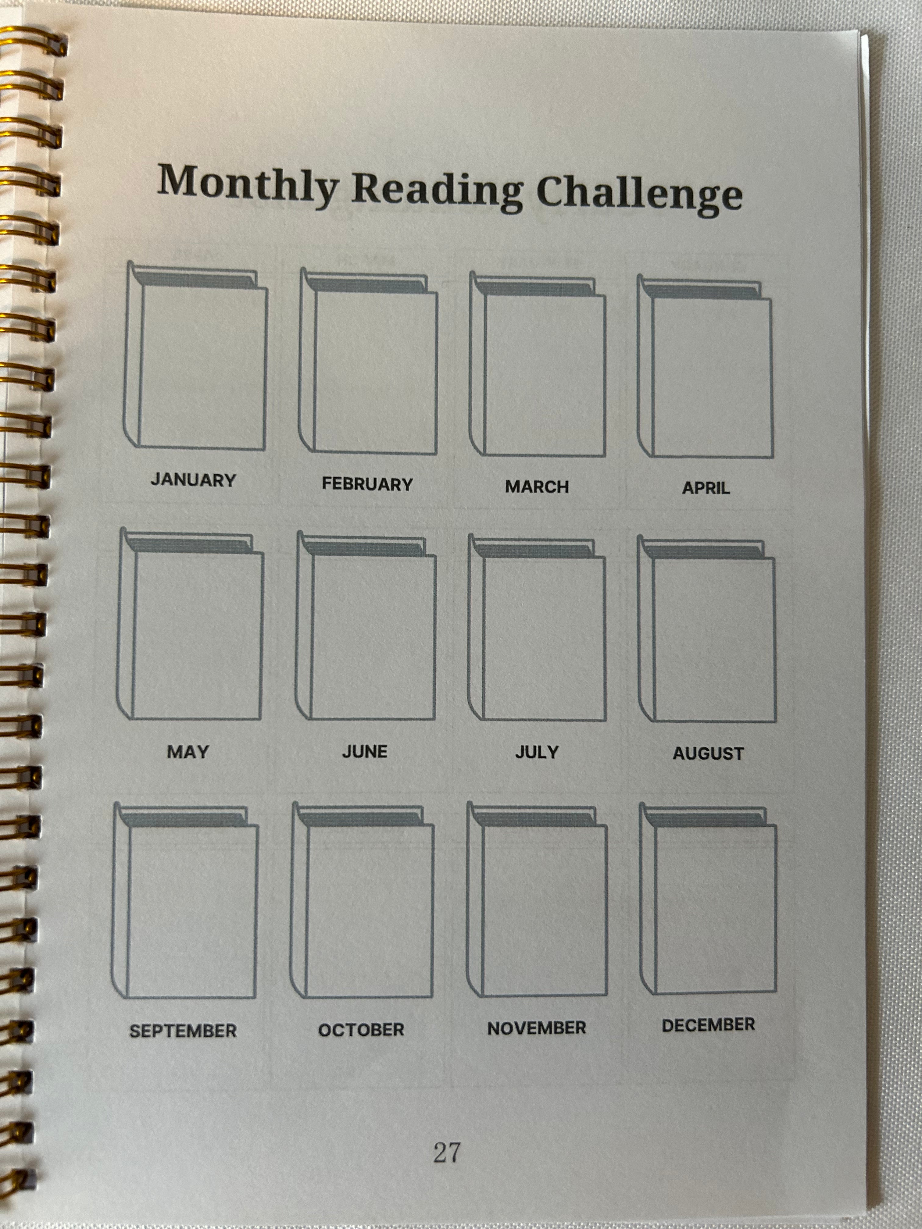 Reading Journal - Book lover design