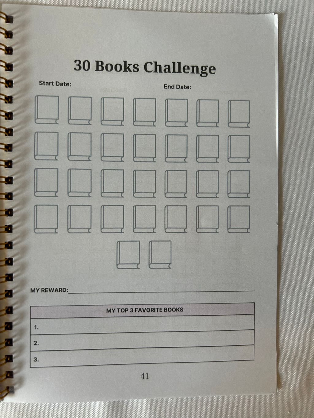 Reading Journal - Book lover design