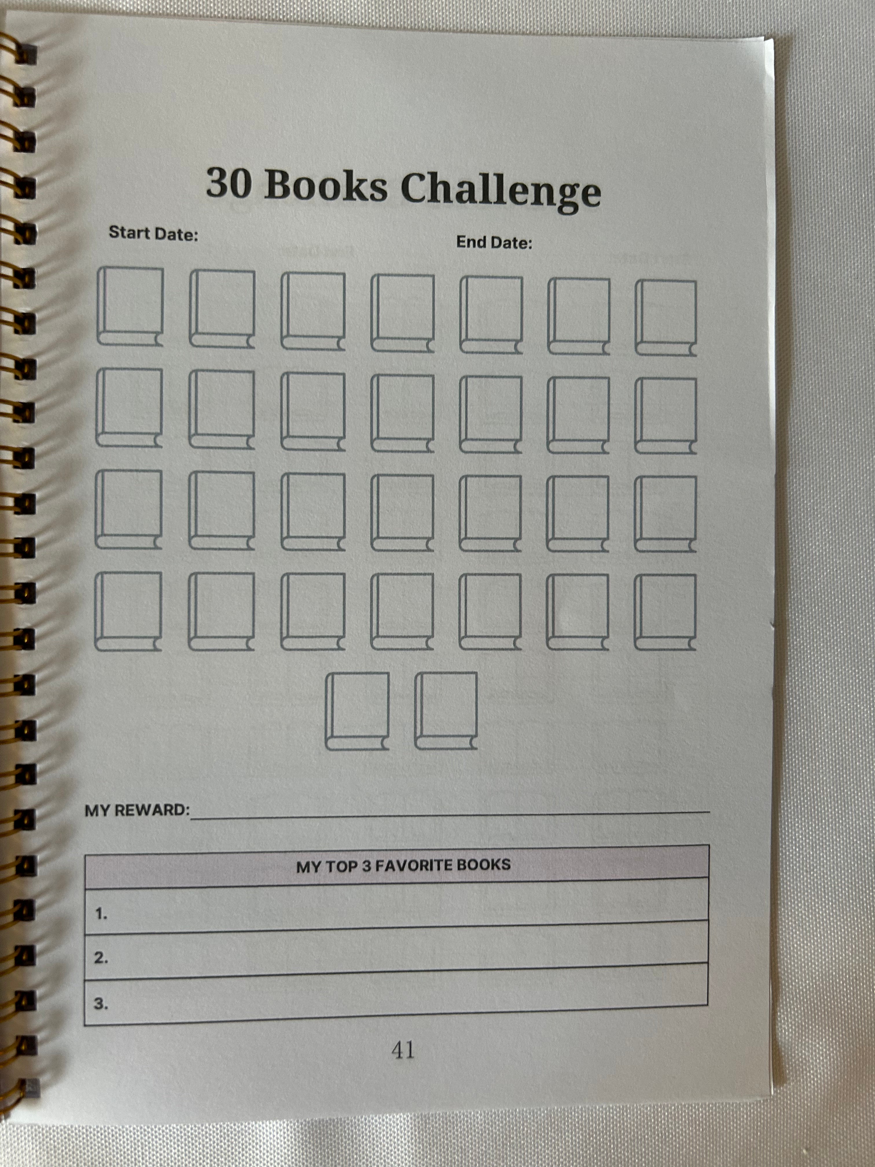 Reading Journal - Book lover design