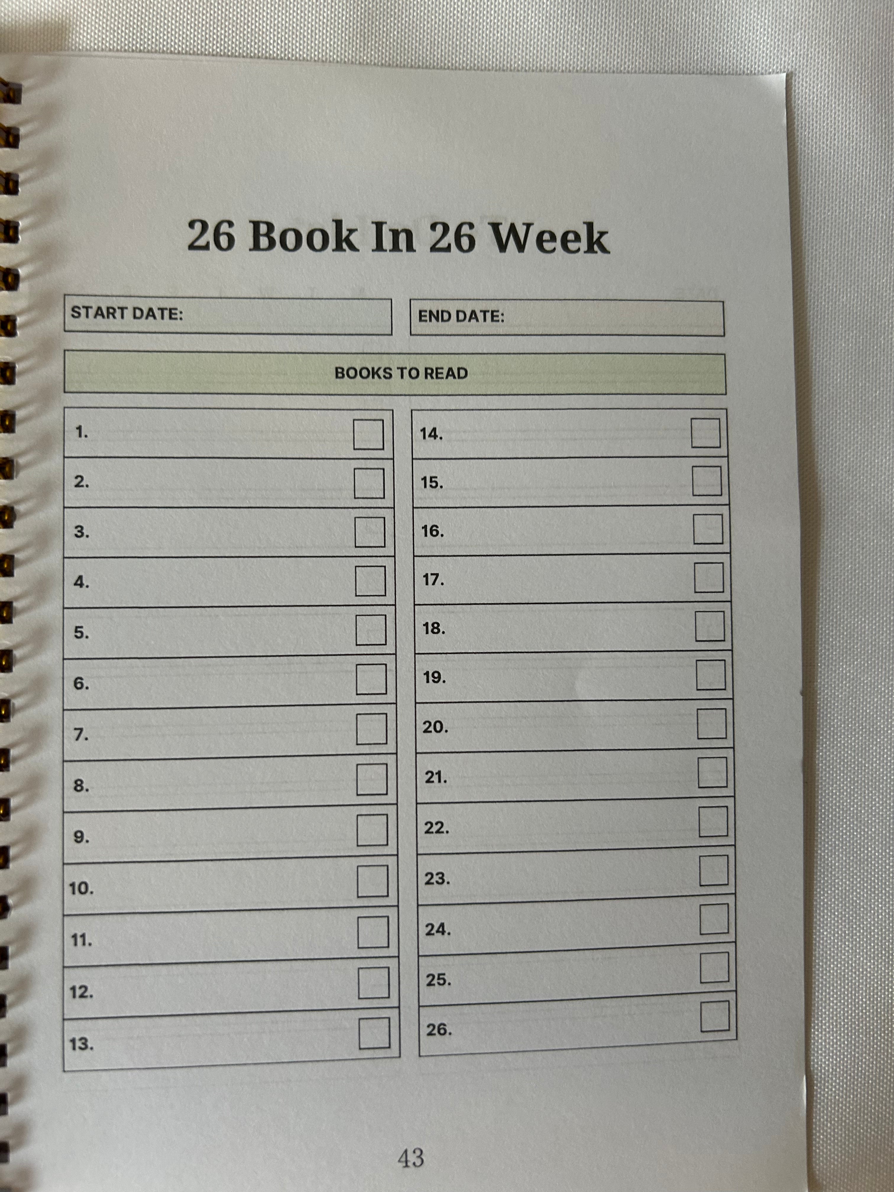 Reading Journal - Book lover design